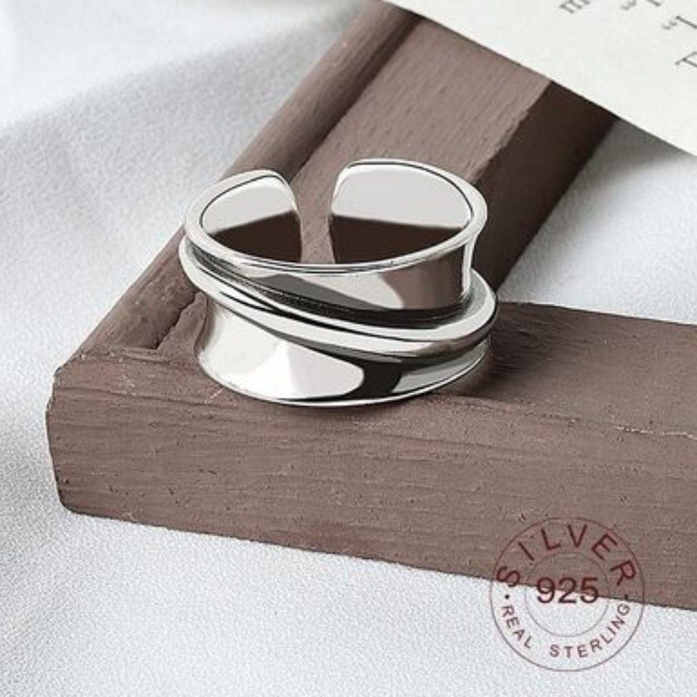Adjustable Sterling Silver Ring